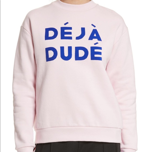Être Cécile “Déjà Dudé” cotton sweatshirt - Picture 1 of 8